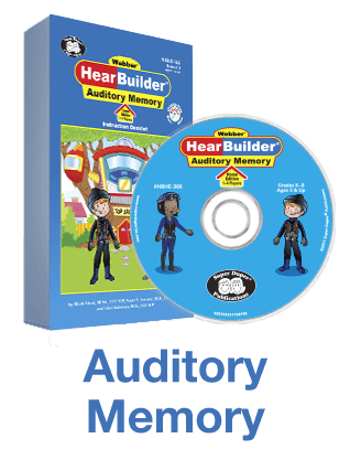 HearBuilder on CD Auditory Memory Individual Program