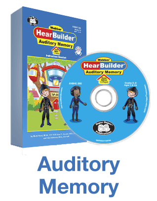 HearBuilder on CD Auditory Memory Individual Program HearBuilder on CD Auditory Memory Individual Program