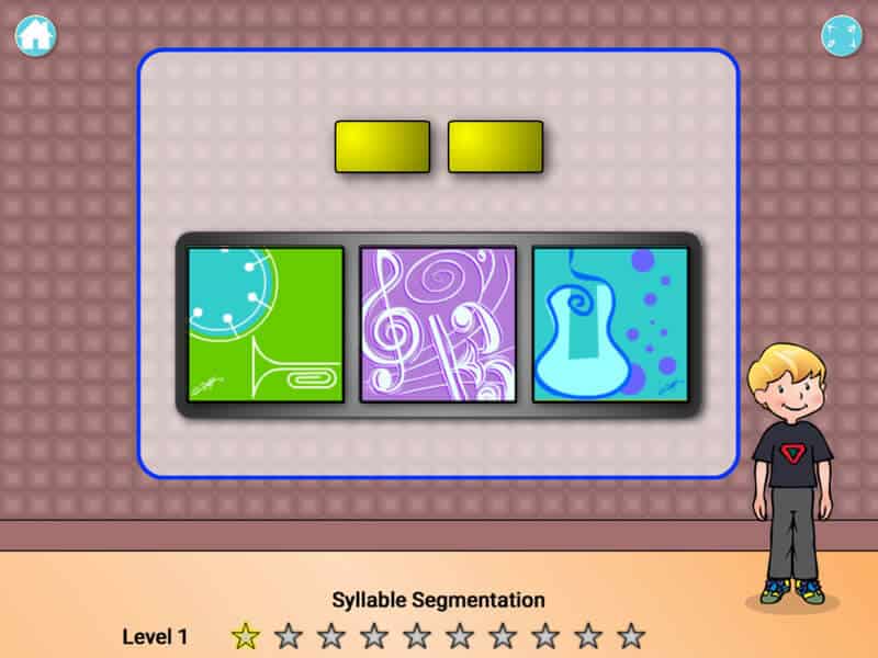 Phonologial Awareness Syllable Segmentation